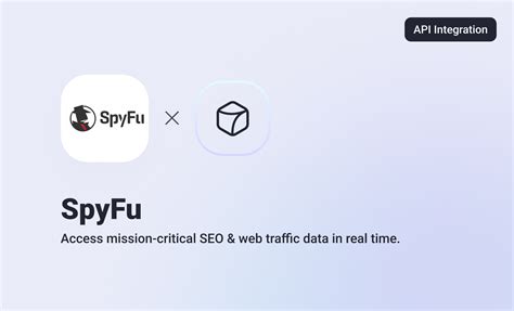spyfu api documentation|SpyFu .